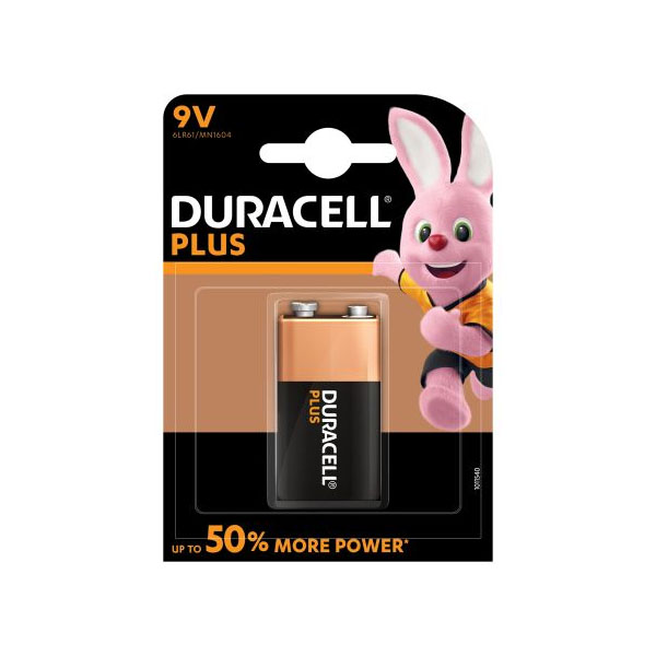 Alkalne baterije Duracell 9V 1